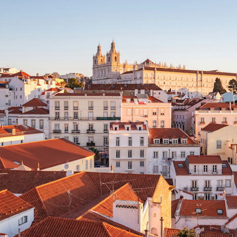 Amble through the winding streets of Alfama