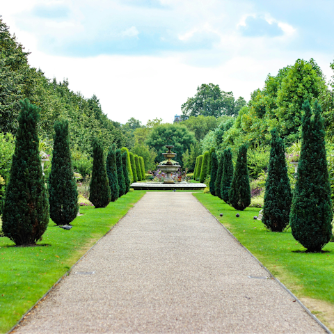 Head to Regent's Park for an afternoon stroll