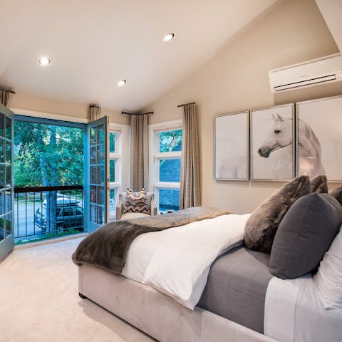 Wake up to stunning views of Aspen mountain