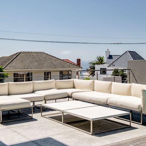Make sure you get the best sunset views on the rooftop terrace