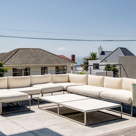Make sure you get the best sunset views on the rooftop terrace