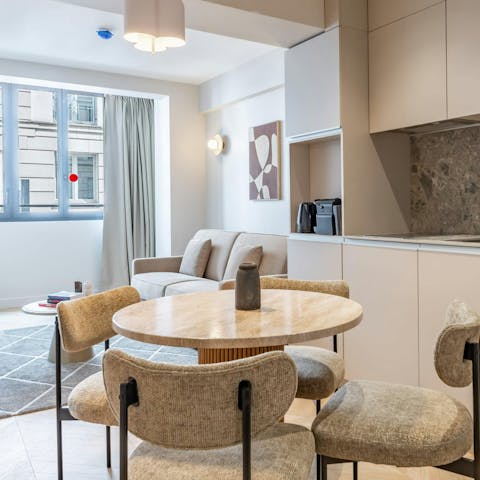 Relax, read or catch up on work from the comfort of home