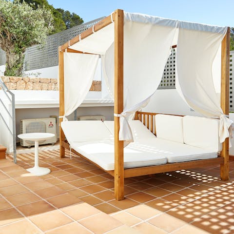 Find a shady spot to read your book all afternoon