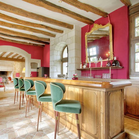 Raise a toast to your holiday at the bar