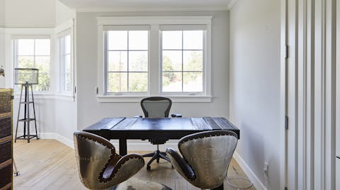 Catch up on work in the smart home office