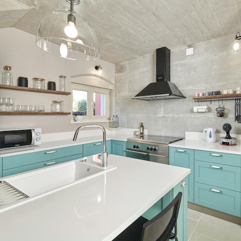 Whip up delicious meals in the modern kitchen