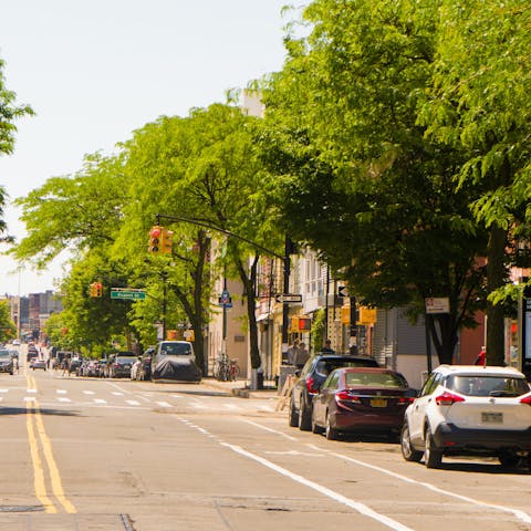 Stay in leafy Greenpoint, one of Brookyln's coolest neighbourhoods