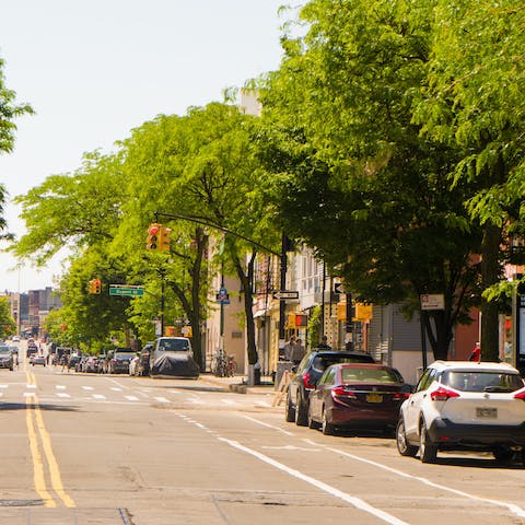 Stay in leafy Greenpoint, one of Brookyln's coolest neighbourhoods