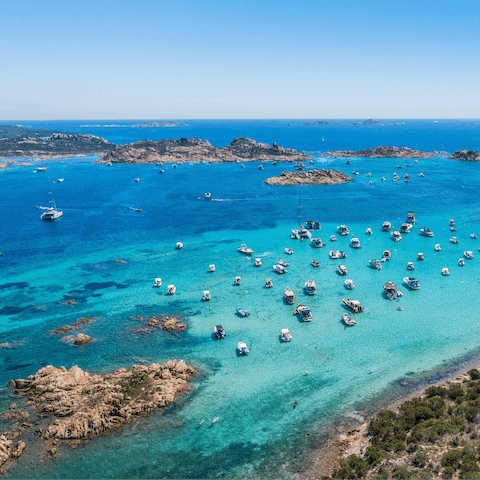 Explore the beautiful island at your leisure
