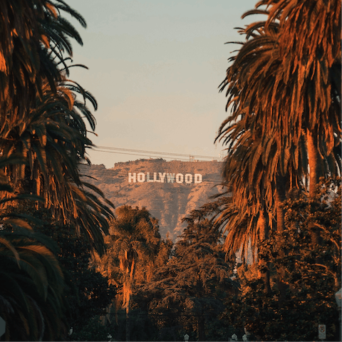 Stay in the exclusive Hollywood Hills neighbourhood