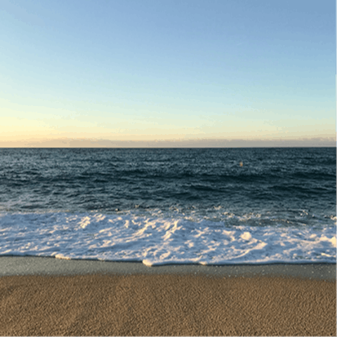 Go boogie boarding at Brennecke beach, a ten-minute walk away