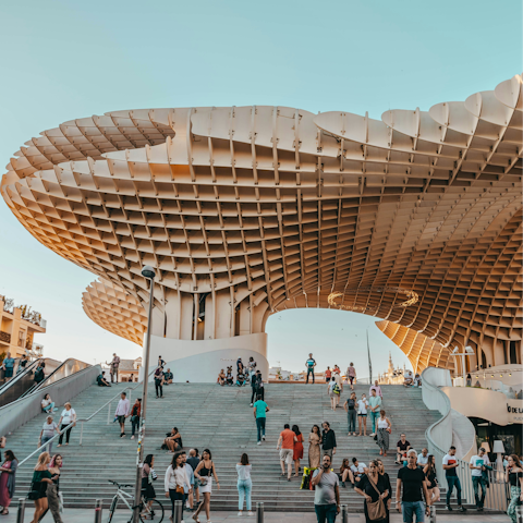 Climb the Setas de Sevilla and take in panoramic views of the city below
