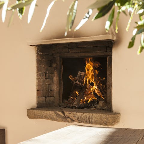 Fire up the pizza oven for authentic Italian dinners