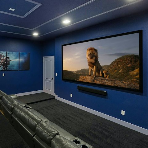Get everyone together for a cosy night in the home cinema