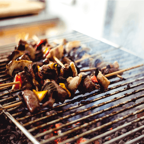 Enjoy the region's favourite of srdele na gradele – grilled fresh sardines