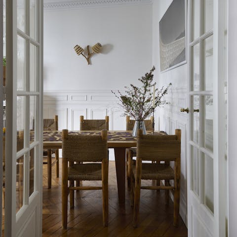 Whip up French food to share around the dining table