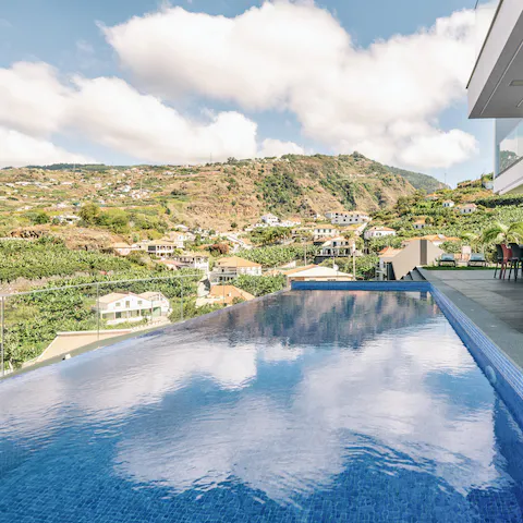 Find a wonderful sense of peace whilst swimming in the pool