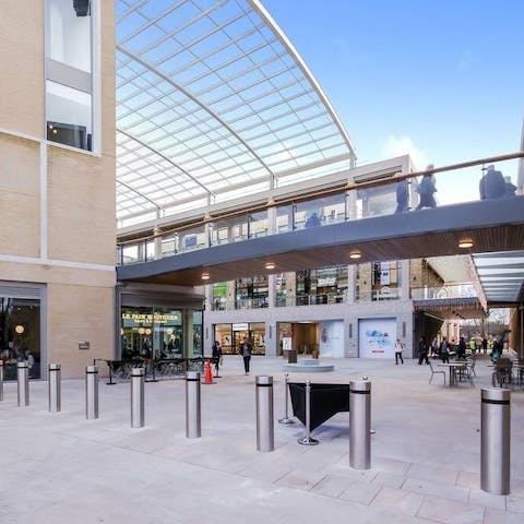 Head to Westgate for shopping, dining and even a cinema