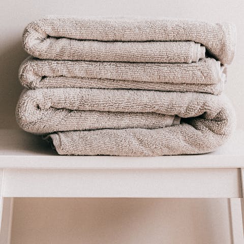 Feel perfectly zen in the spa's steam room