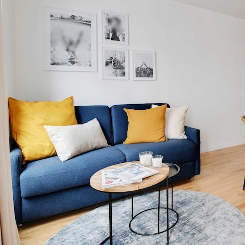 Chill out after a day of soaking up the city's sights