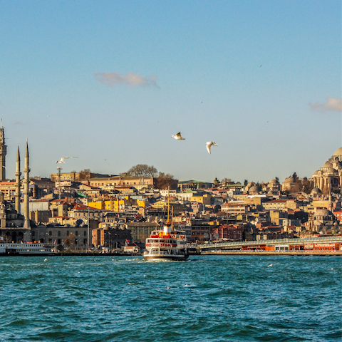 Go for a relaxing stroll along the Bosphorus