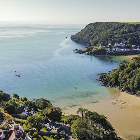 Immerse yourself in the stunning vistas of the North Sands