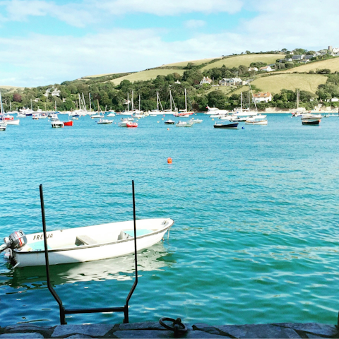 Spend the day in Salcombe, fifteen minutes by car