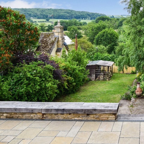 Take in the stunning sweeping views over the Isbourne Valley