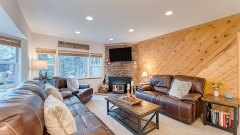 Warm up by the fire on cooler mountain nights