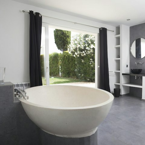Luxuriate in a bath full of bubbles and unwind