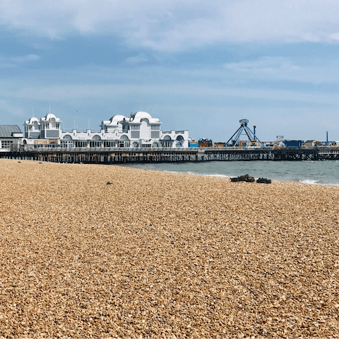 Stay just a twelve-minute stroll away from Southsea Beach and only nine minutes from Southsea Common