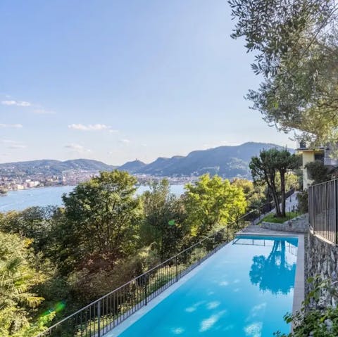 Make a splash in the private pool