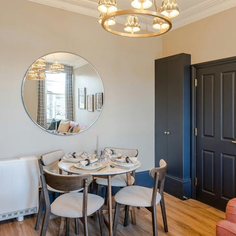 Choose to dine at the table, or treat yourself at one of Clifton's many eateries