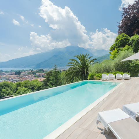 Swim in the private pool to cool off in the heat of the day