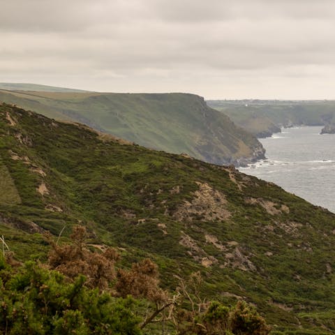 Dramatic scenery in every direction
