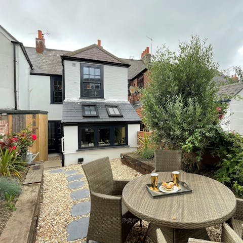 Spend summer evenings in the garden