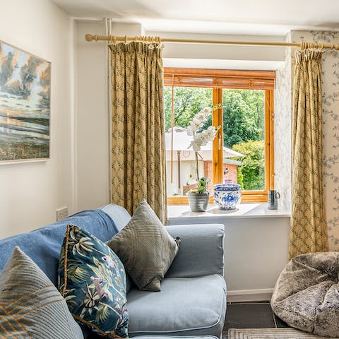 Cosy up indoors and break out the home’s board games