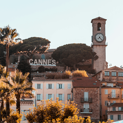 Visit Cannes in just five minutes by car
