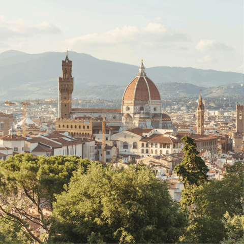 Sightsee around Florence with ease from this central location