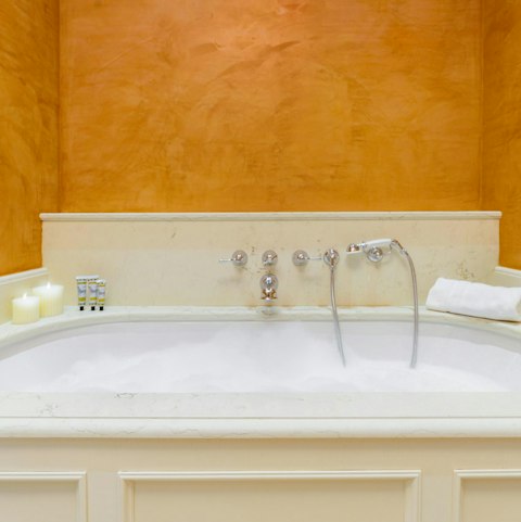 Unwind with a relaxing soak in the two en-suite baths