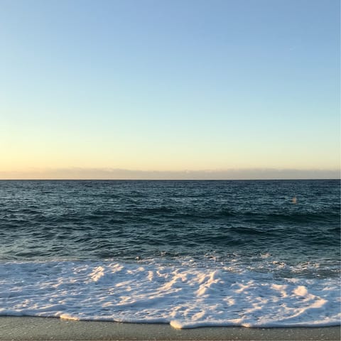 Take a dip in the Mediterranean Sea after relaxing on Calaceite Beach
