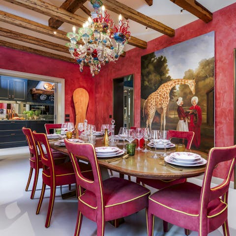 Savour delicious Italian meals at home or wander to a restaurant