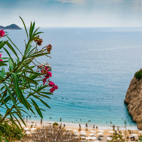 Spend the day in Kalkan, fifteen minutes by car