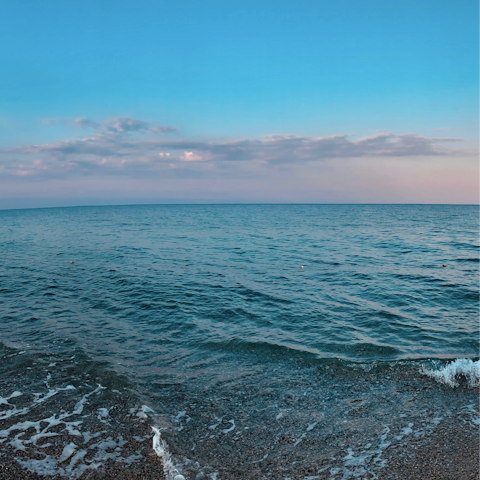 Spend sunny mornings at Porto Selvaggio beach, 16 minutes away