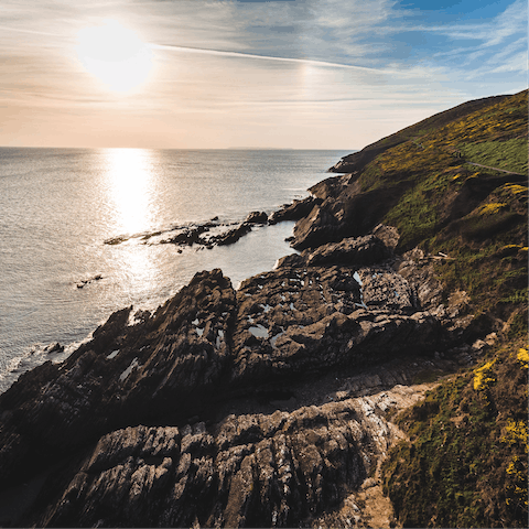 Visit the surfing hotspot of Croyde Bay, only a short drive away from this home