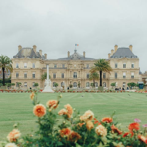 Take a short walk over to the Jardin du Luxembourg