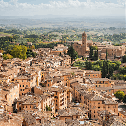 Explore the historic sights of Tuscany
