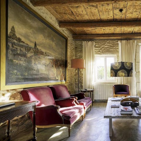 Relax after a day of wandering around Saint-Rémy-de-Provence