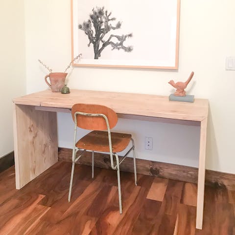 Work from home in comfort