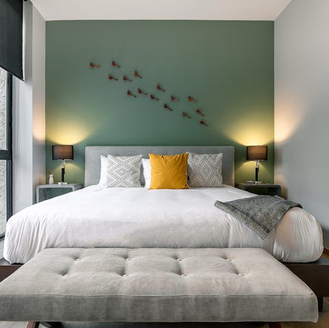 Get a good night's sleep thanks to luxury bedding